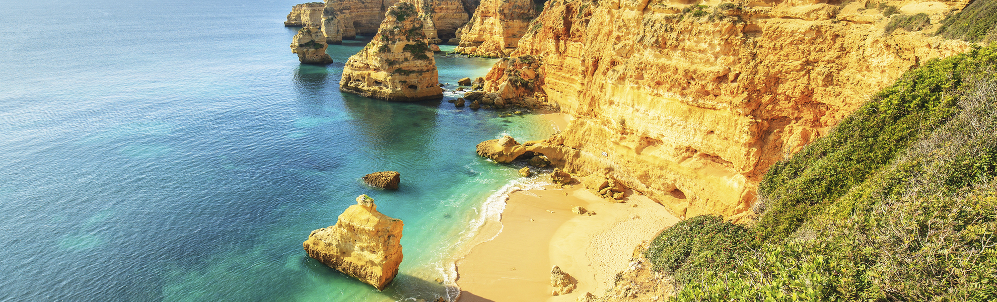 Küste von Portimao, Portugal