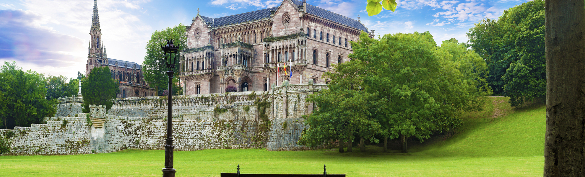 Comillas, Sobrellano Palast, Spanien