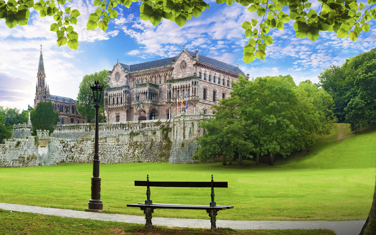 Comillas, Sobrellano Palast, Spanien