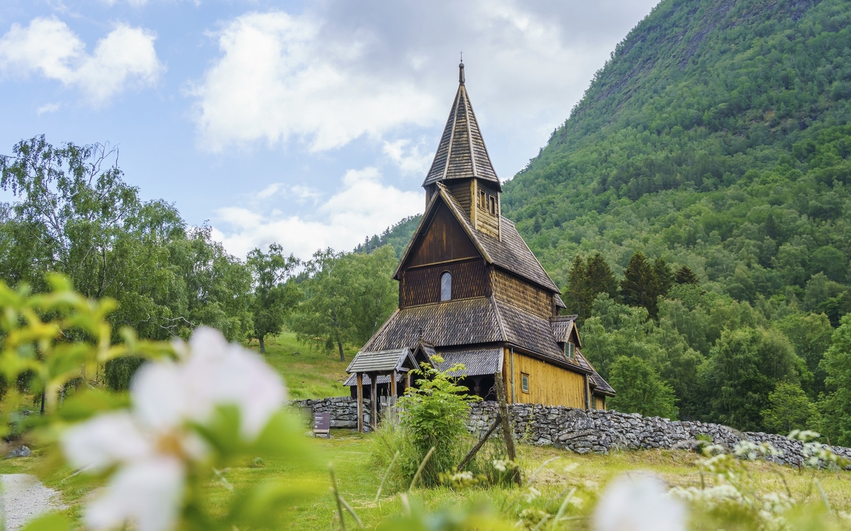 Stabkirche in Skjolden