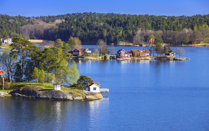 Landschaft von Schaeren, Schweden