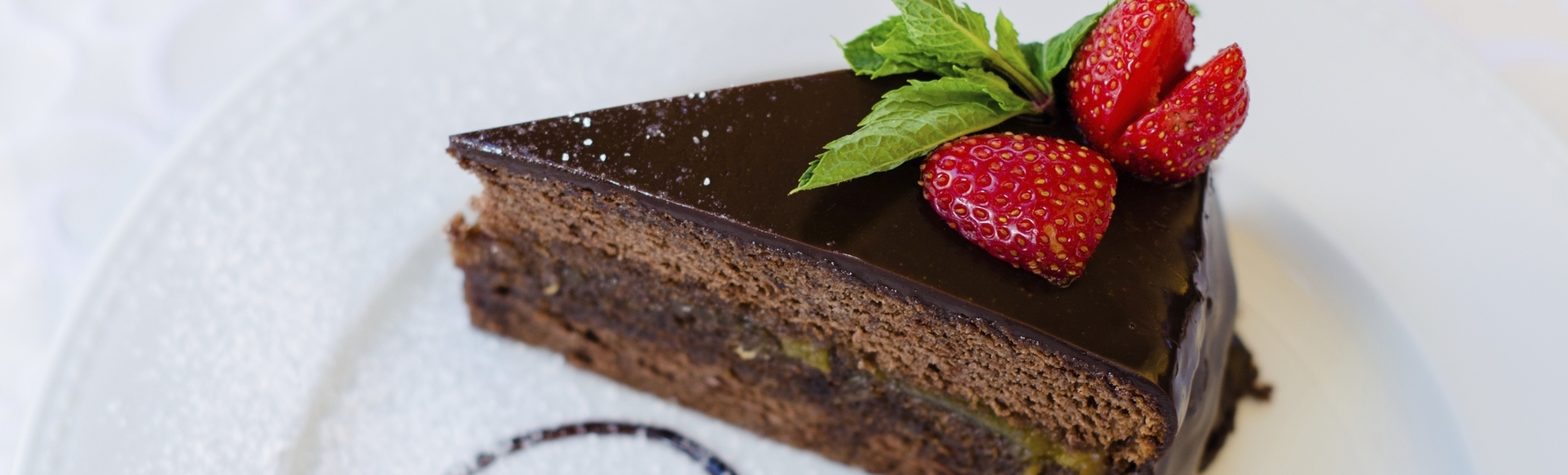 schmackhafter Schokoladenkuchen