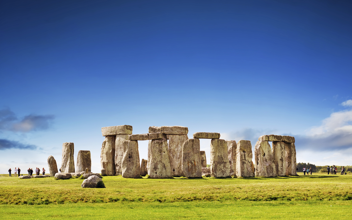Der Steinkreis Stonehenge, England