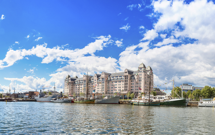 Hafen in Oslo, Norwegen