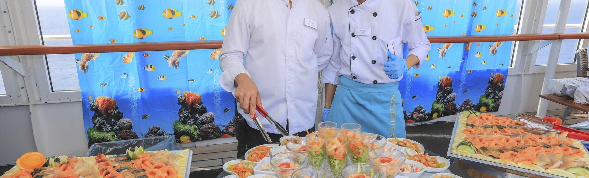 Frühschoppen auf MS Artania