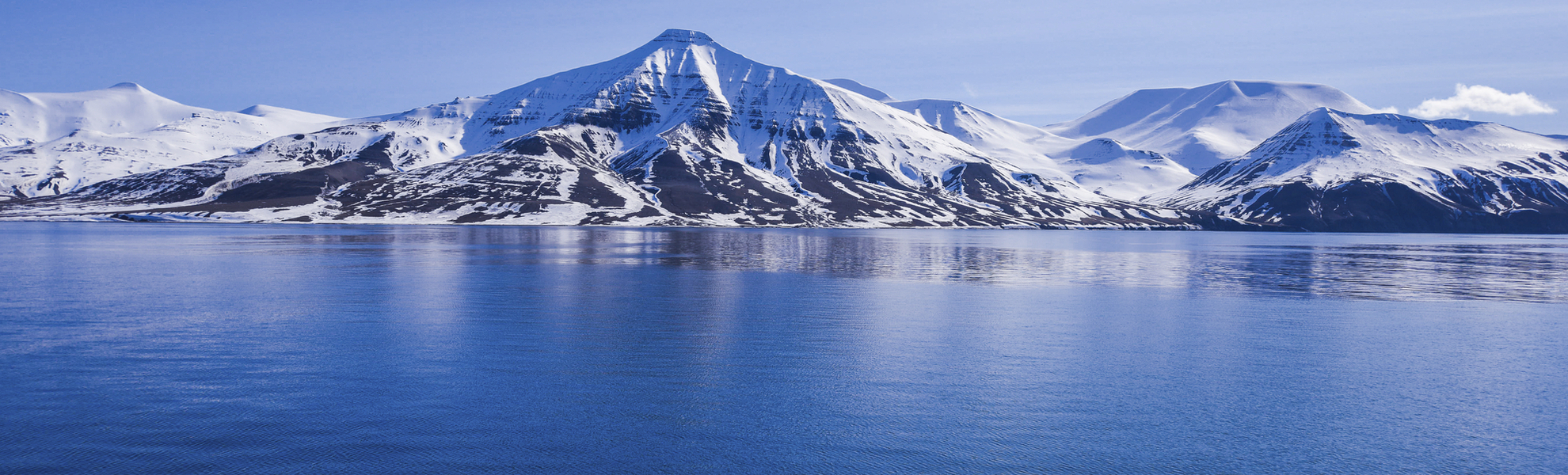 Landschaft auf Spitzbergen