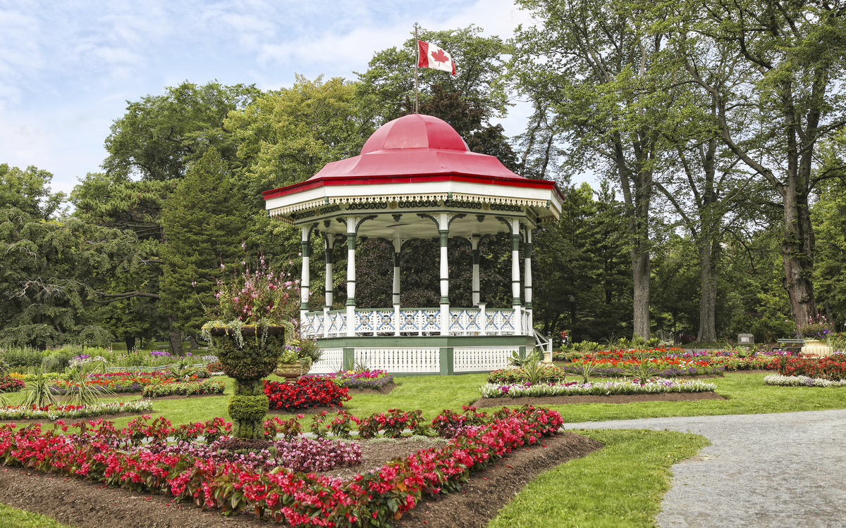 Pavillon im Cornwallis Park in Halfax, USA