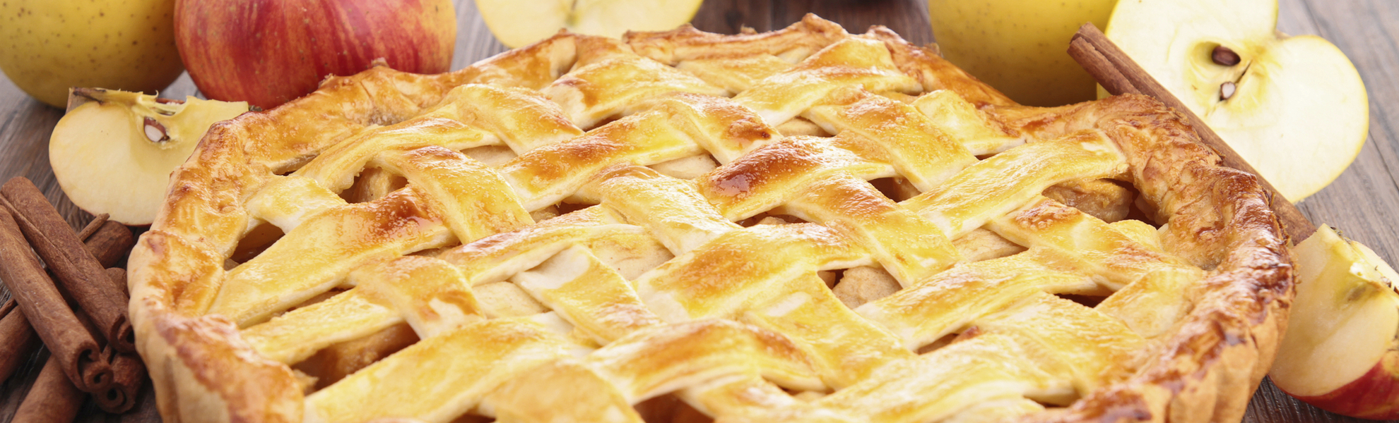 Leckerer Apfelkuchen als Dessert in den USA