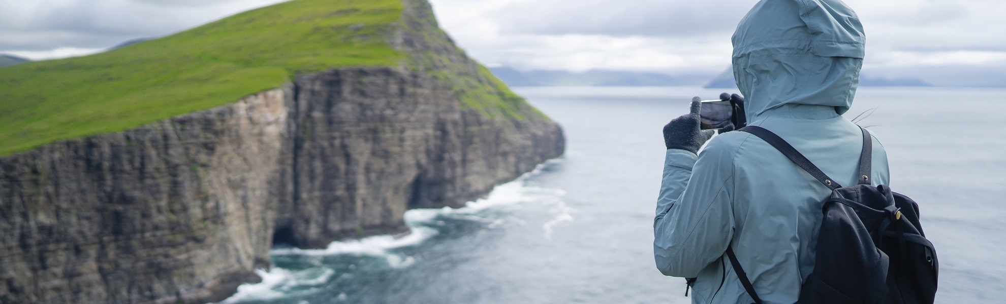 Ausflug, Island vor der Linse