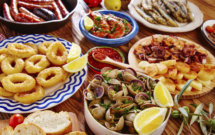 Typisch spanische Tapas