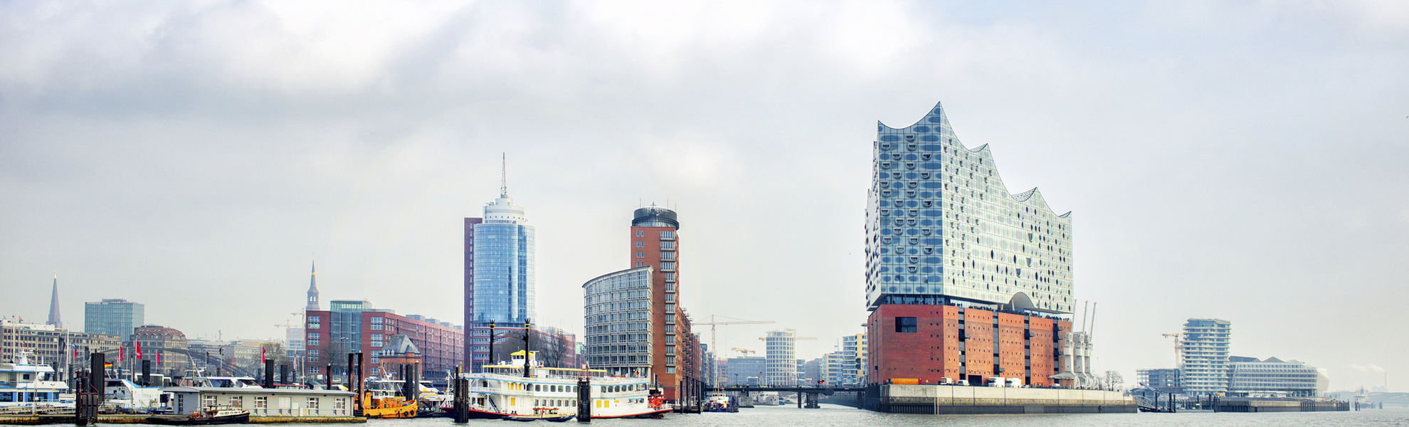 Konzerthaus Elbphilharmonie in Hamburg, Deutschland