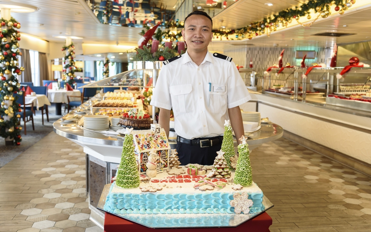 Weihnachten auf MS Amera