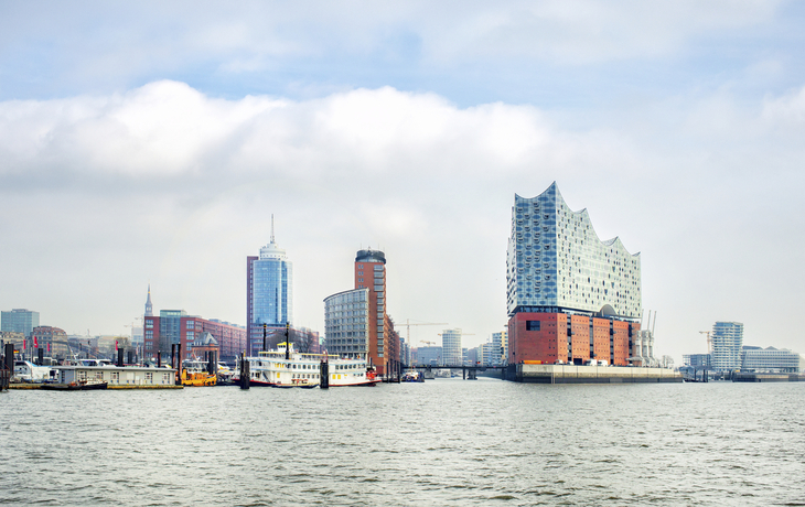 Konzerthaus Elbphilharmonie in Hamburg, Deutschland