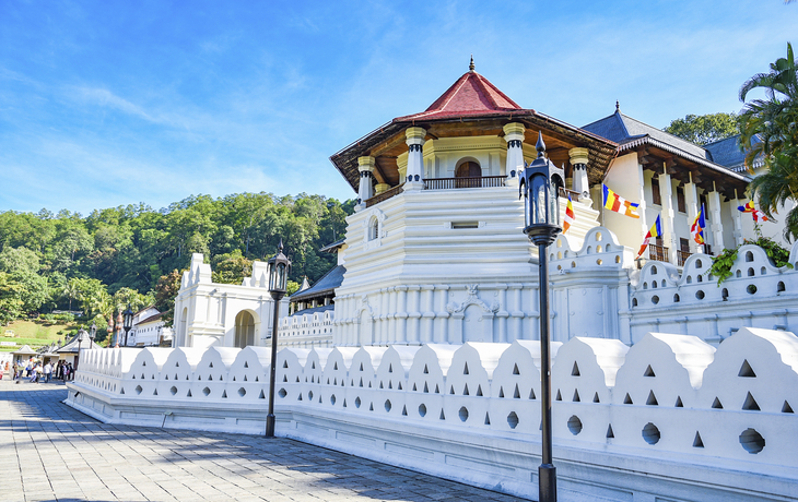 Zahntempel in Kandy, Sri Lanka