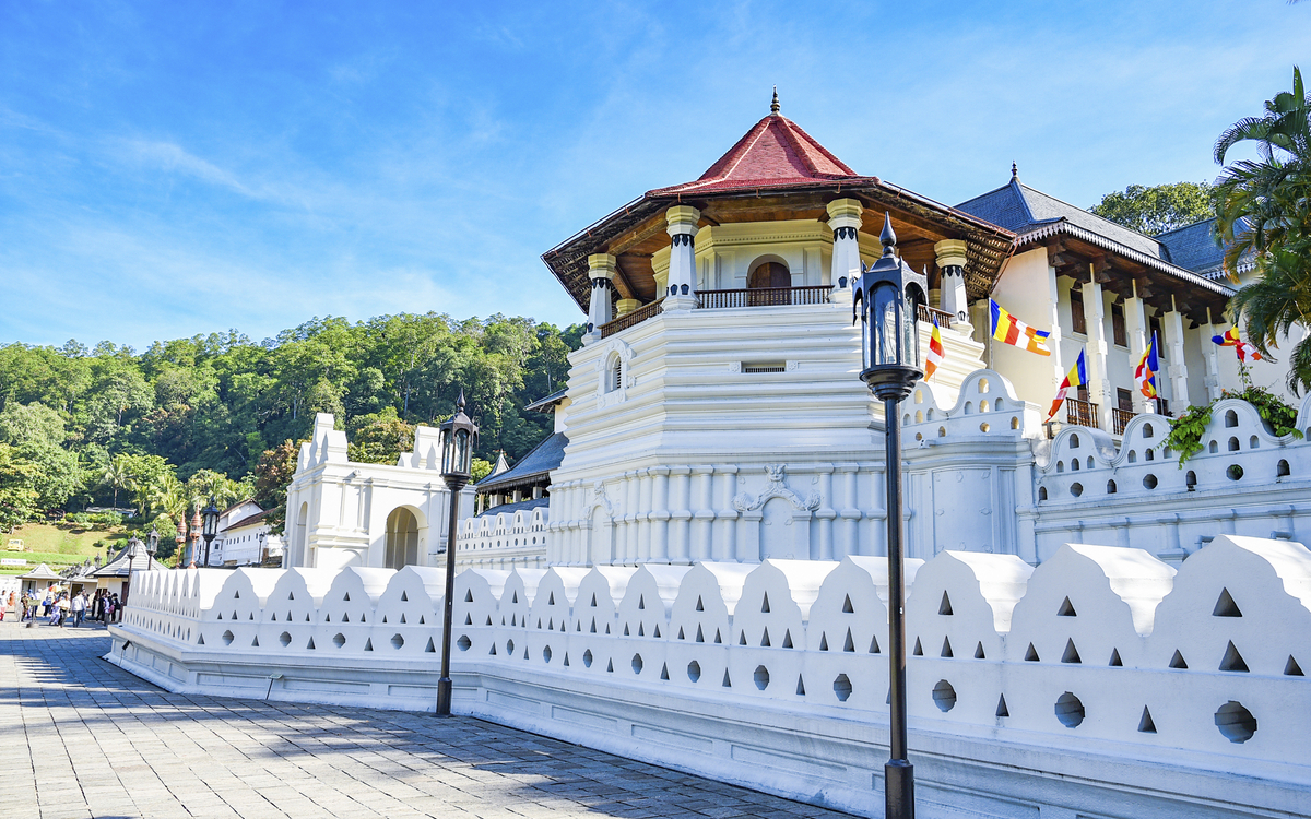 Zahntempel in Kandy, Sri Lanka