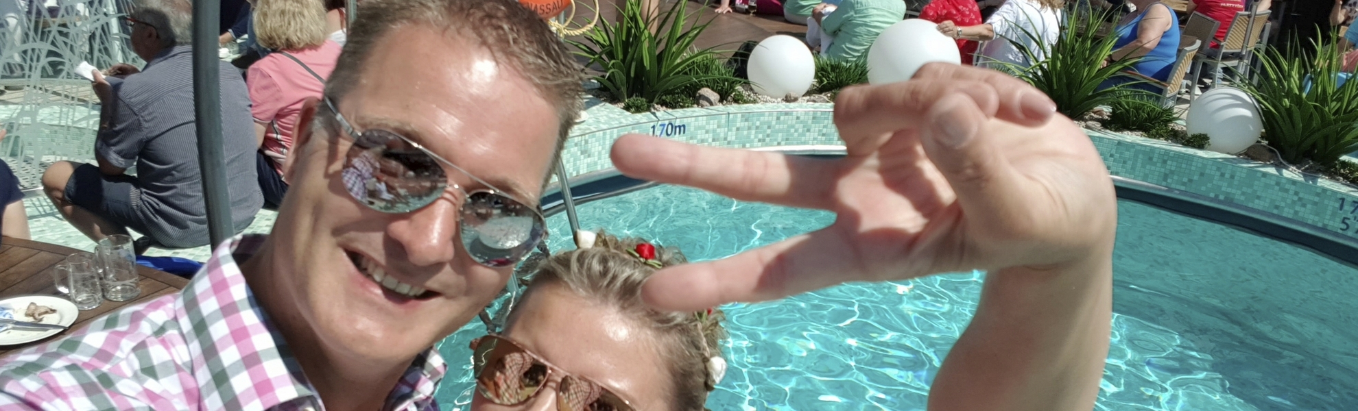 Frühschoppen auf der Artania