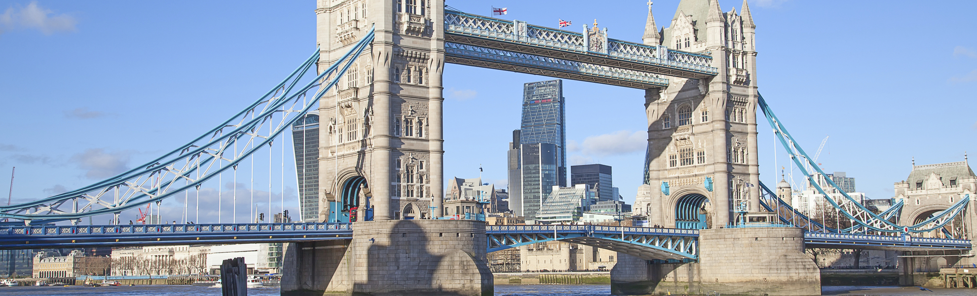 Tower Bridge in London, England