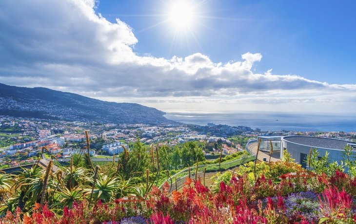 Aussicht auf Funchal, Portugal