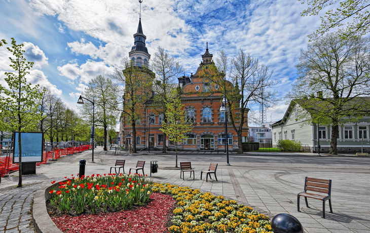 Zentrum von Rauma, Finnland