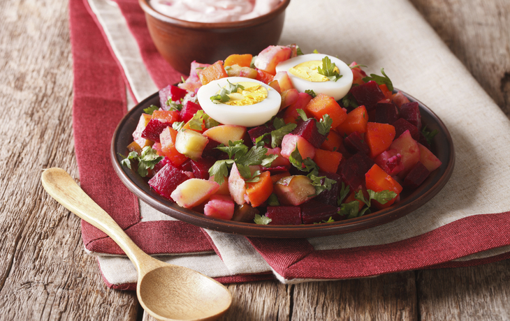 finnischer Heringssalat Rosolli