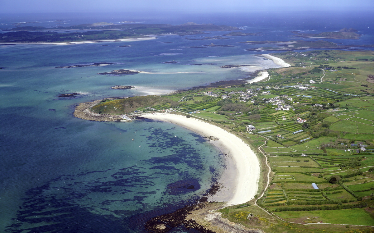 Panorama der Scilly Inseln