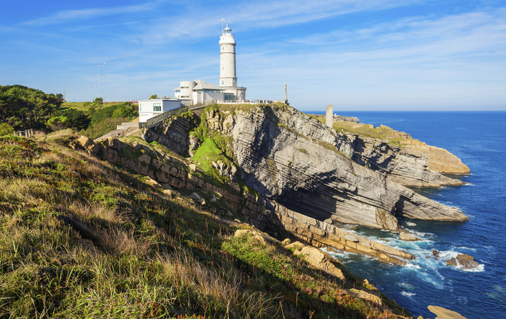 Cabo Mayor Leuchtturm, Spanien