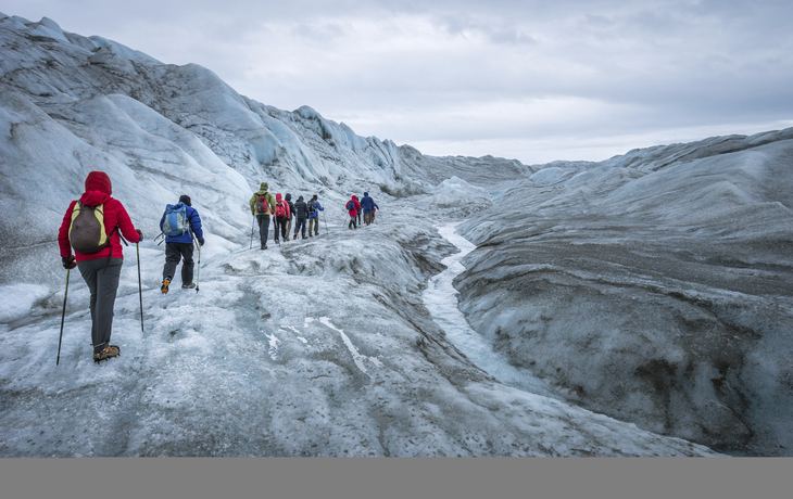 Wanderung in Kangerlussuaq, Groenland