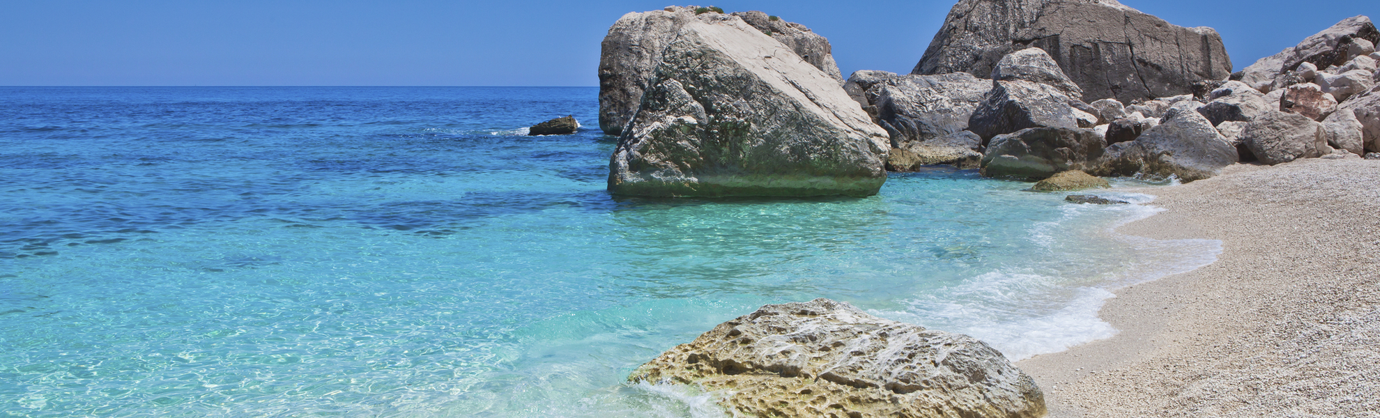 Strand von Olbia in Sardinien, Italien