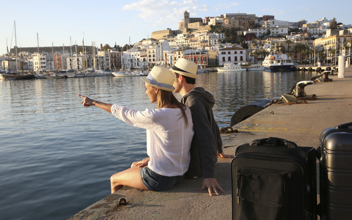 Hafen von Ibiza, Spanien