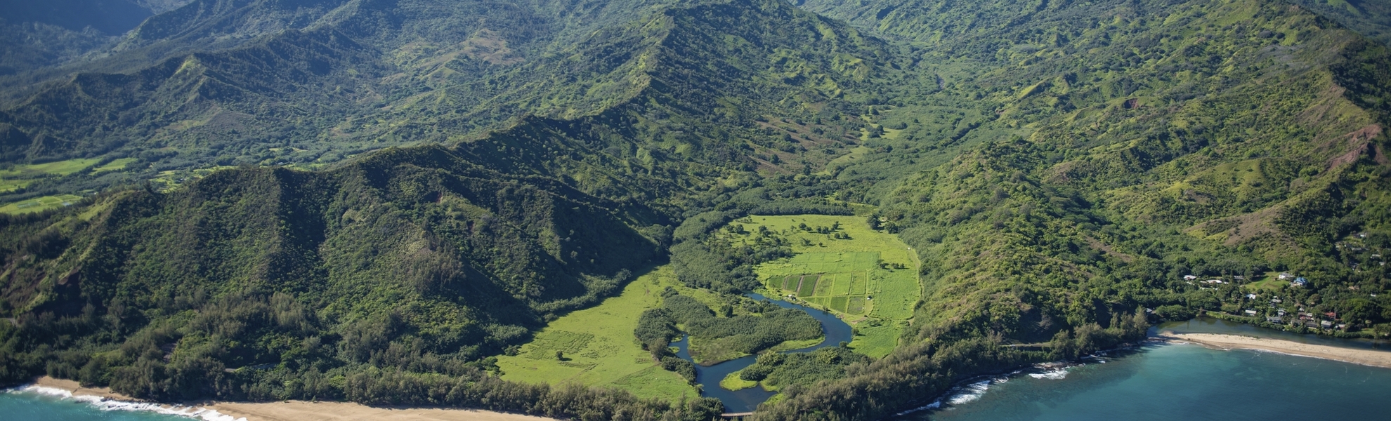 Hawaii, Kahului, Helikopterflug