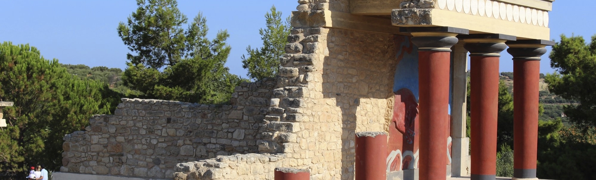 Ruinen von Knossos, Kreta, Griechenland