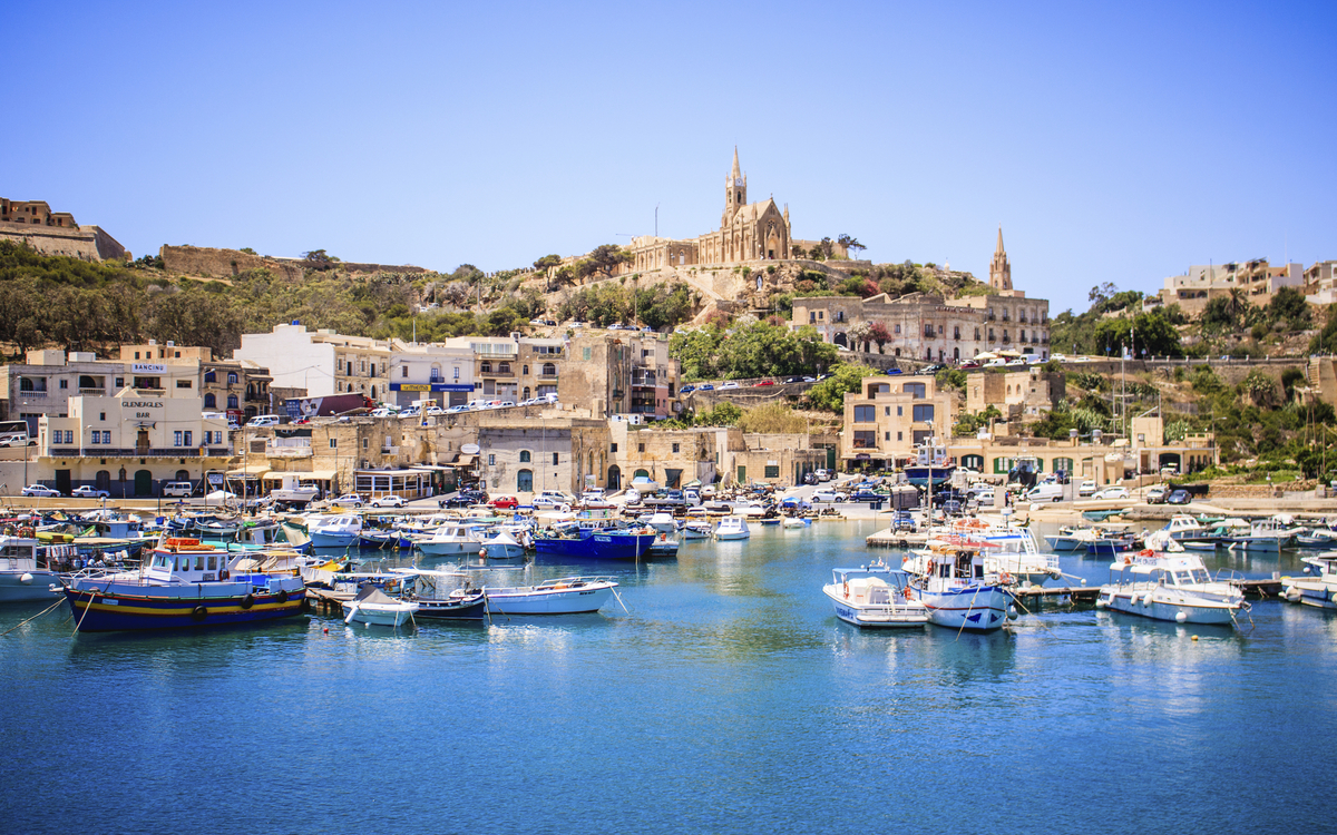 Hafen von Gozo, Malta