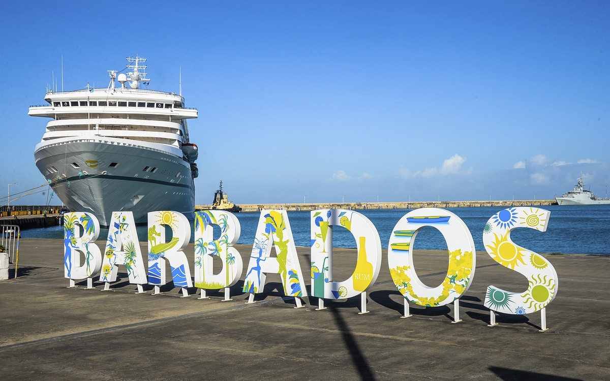 MS Artania in Bridgetown
