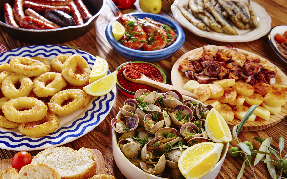 Typisch spanische Tapas