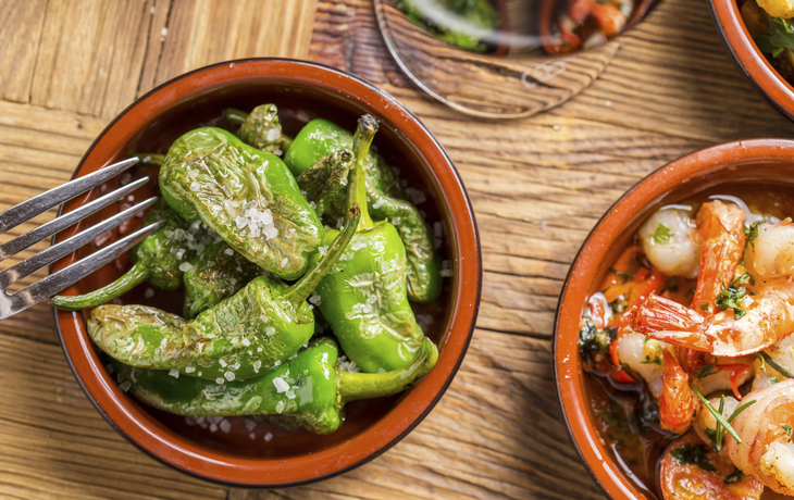 Traditionelles Essen, Spanien