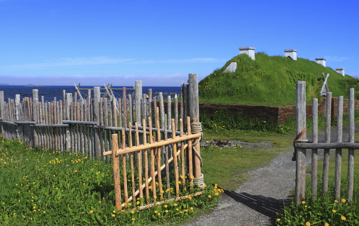 Wikingersiedlung Anse aux Meadows in Neufundland, Kanada