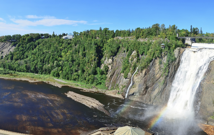 Montmorency Wasserfall in Québec, Kanada