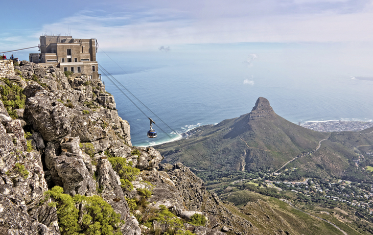 Seilbahn am Tafelberg in Kapstadt, Südafrika