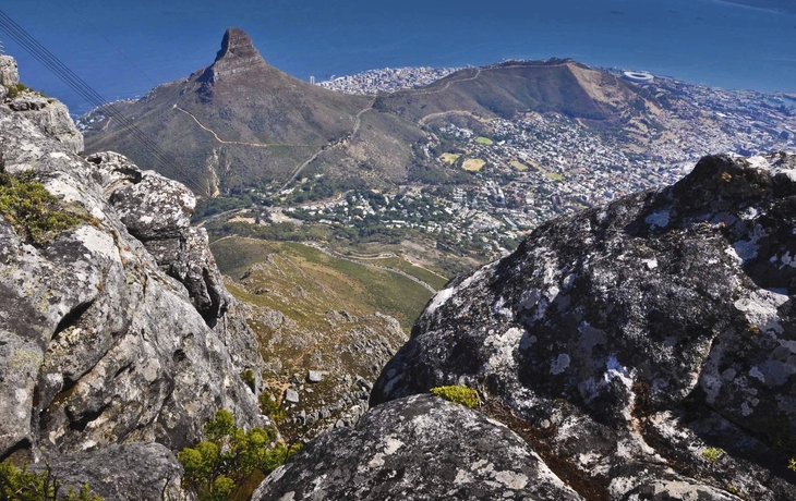 Tafelberg in Kapstadt, Südafrika