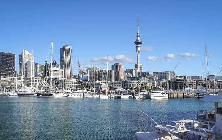 Skyline von Auckland, Neuseeland