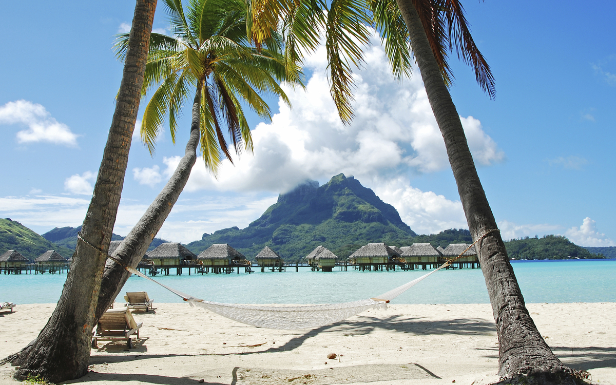 Strand auf Bora Bora