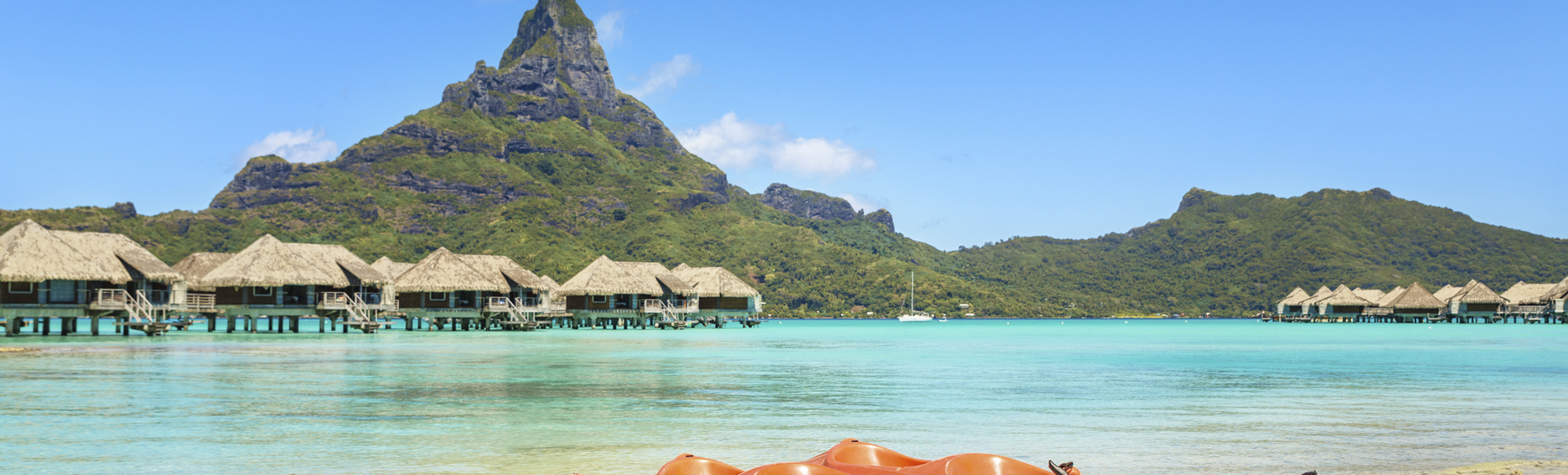 Wasserbungalows, Franzoesische Polynesien
