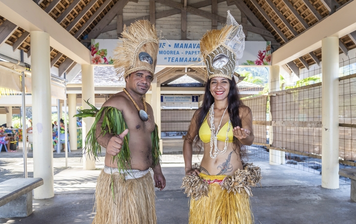 Empfang auf Moorea
