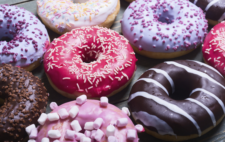 Bunte Donutmischung, USA