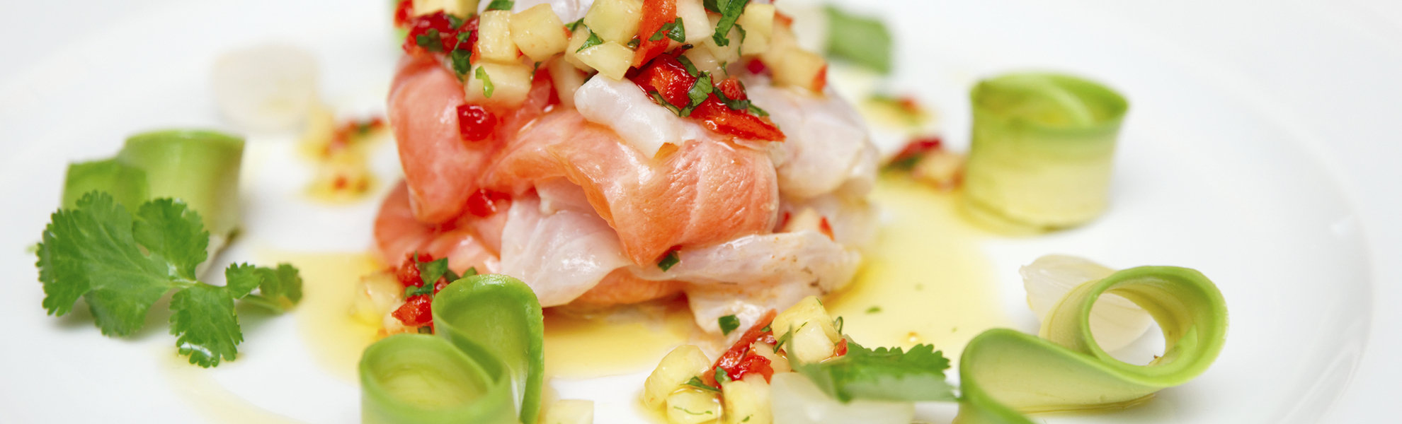 Ceviche vom Lachs