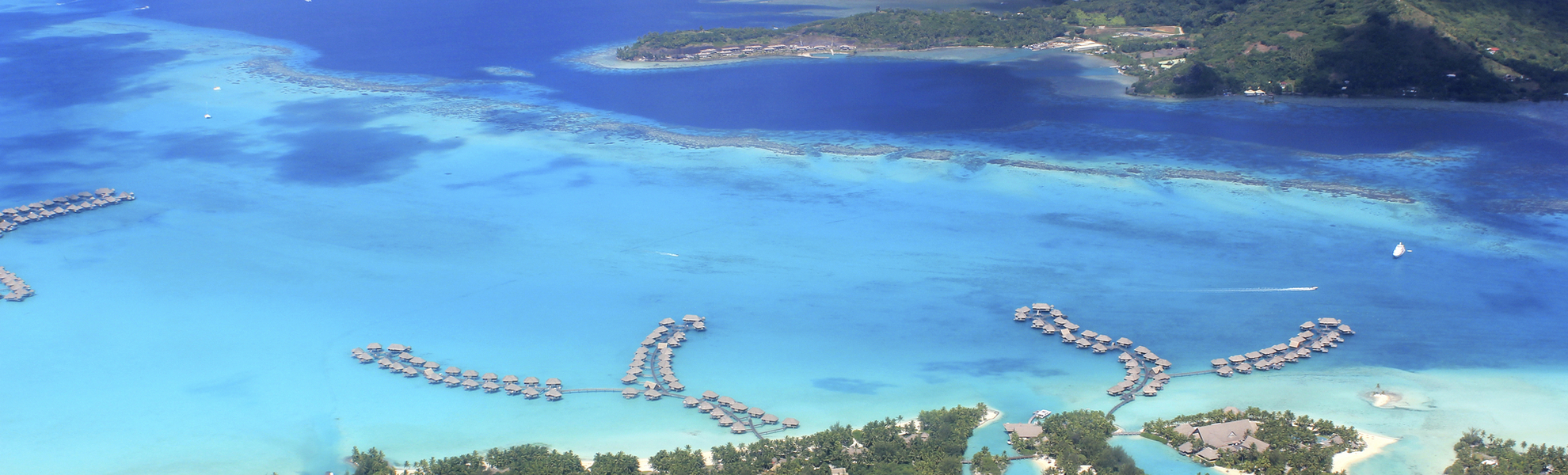 Helikopterflug über Bora Bora