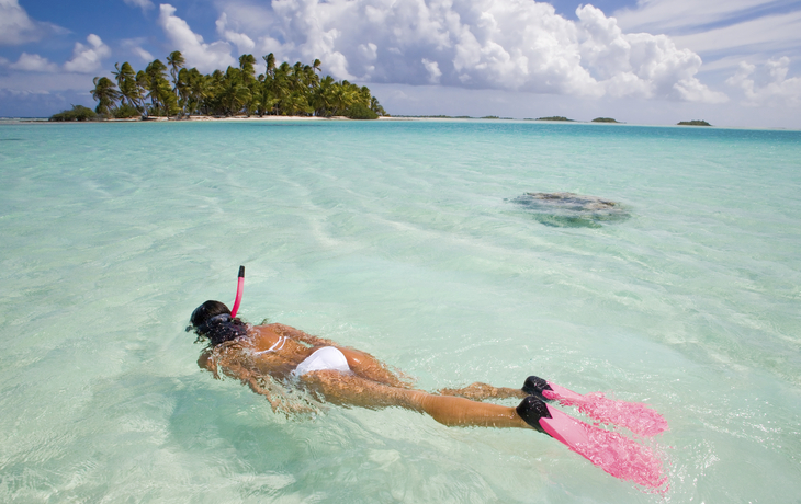 Rangiroa, Schnorchelausflug