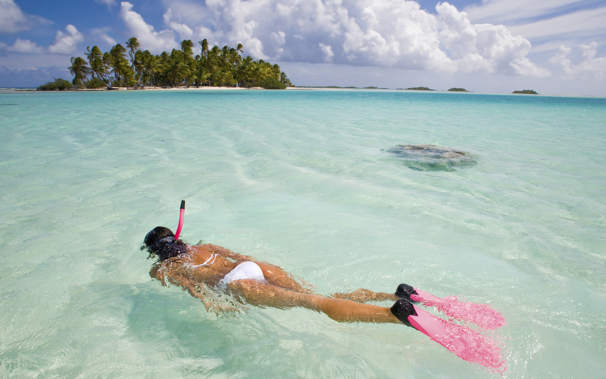 Rangiroa, Schnorchelausflug