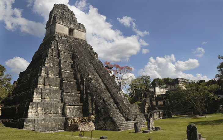Ruine in der Maya Stadt Tikal, Guatemala
