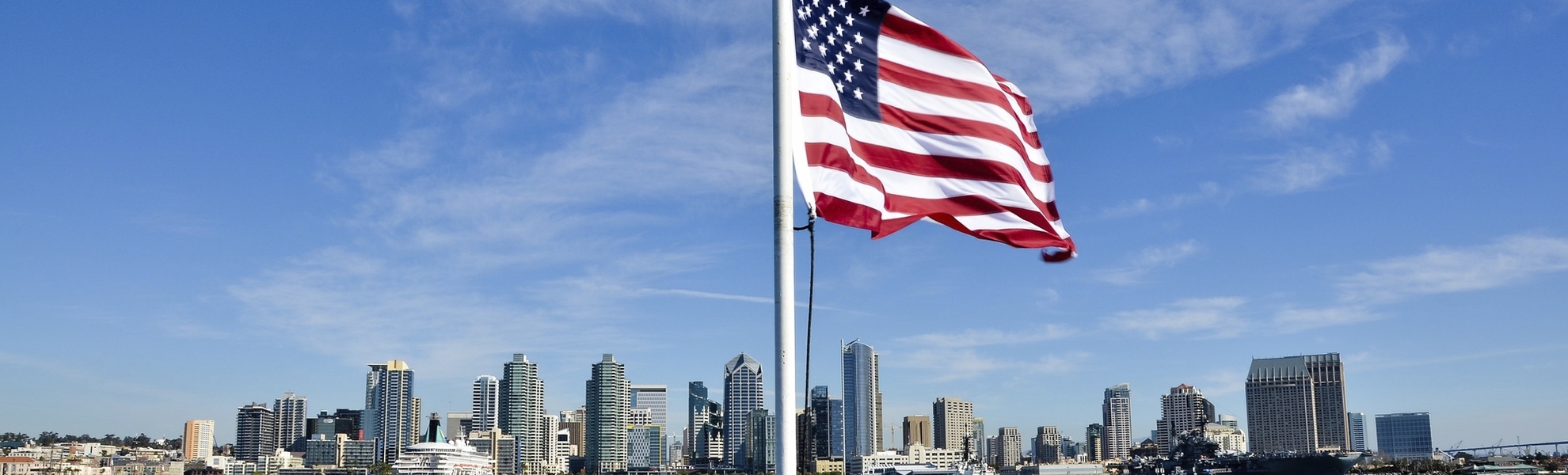 Skyline fon San Diego, USA